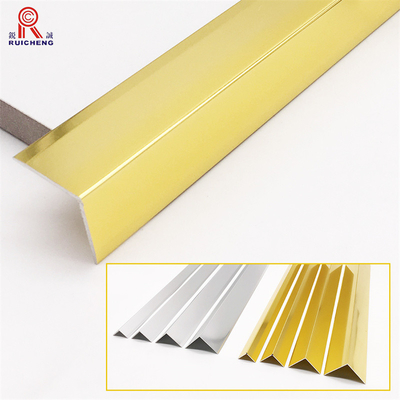 Mill Finish Aluminium Edge Trim Punching Ceramic L Corners Tile Trim Strips