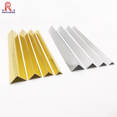 Mill Finish Aluminium Edge Trim Punching Ceramic L Corners Tile Trim Strips