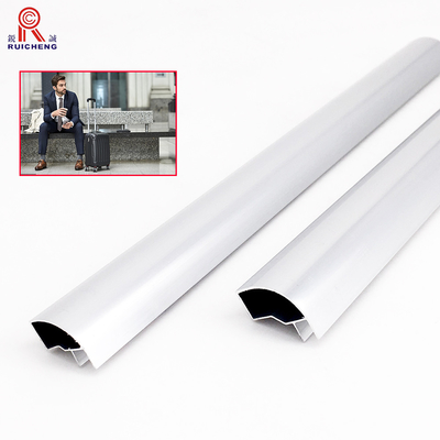 8-15HW Aluminum Frame Profile Anodizing / Powder Coated For Suitcase Edge
