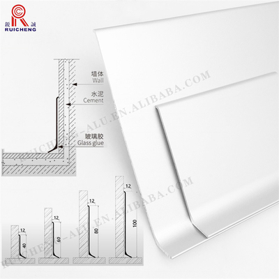 Corner Connector Skirting Board Skirting Trim Aluminium Skirting Strip