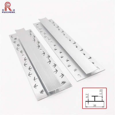 Bullnose Transition Threshold Curved Steel Silver Aluminum Flooring Cover Trim