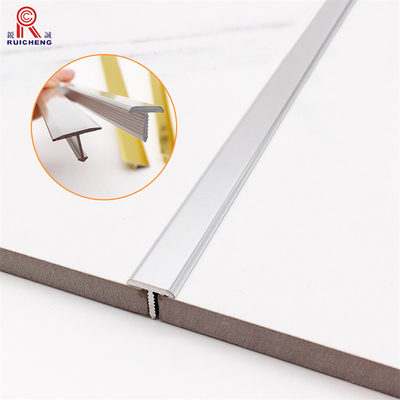 Ceramic Border Gold Aluminum T Transition Strip Edge T Shape Aluminum Tile Trim