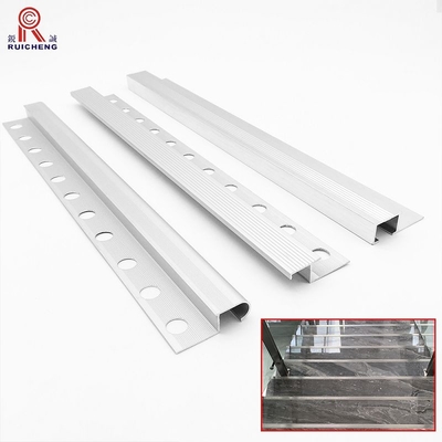 6063 Aluminium Stair Nosing Edge Trim T5 71mm X 10mm Size ASTM
