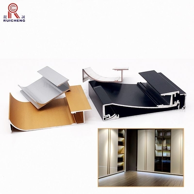2mm Aluminium LED Strip Light Profile , T8 Led Strip Light Recessed Channel