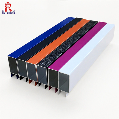 Building Aluminium 25mm Square Tube , 7075 Aluminum Pipe Anti Corrosion