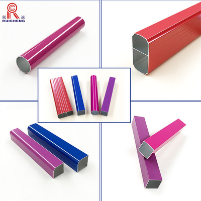 ODM Aluminum Pipe Tube , 9mm Square Welding Anodized Aluminum Pipe