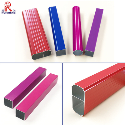 ODM Aluminum Pipe Tube , 9mm Square Welding Anodized Aluminum Pipe
